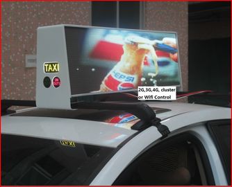 中国 12Vデジタルの掲示板のタクシーはスクリーン、アクリル カバー アルミニウム フレームの小さい導かれた表示を導きました 代理店