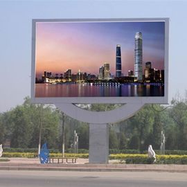 中国 1080P屋外HD導かれたビデオ スクリーンの正面を広告する表示5つのMMのピクセル ピッチの 工場