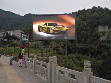 中国 屋外広告のスクローリング ビデオ壁6500のNit IP65 Ph10実質ピクセル サプライヤー