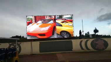 中国 エネルギー保存屋外の導かれた広告スクリーンの壁に取り付けられたRoSHの証明 サプライヤー