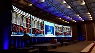 中国 永久的な屋内導かれたビデオ壁スクリーン16ビット1080P 3つのMMピクセル ピッチ 会社